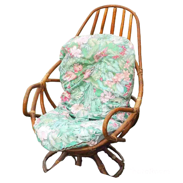 Exemple petit fauteuil en rotin 