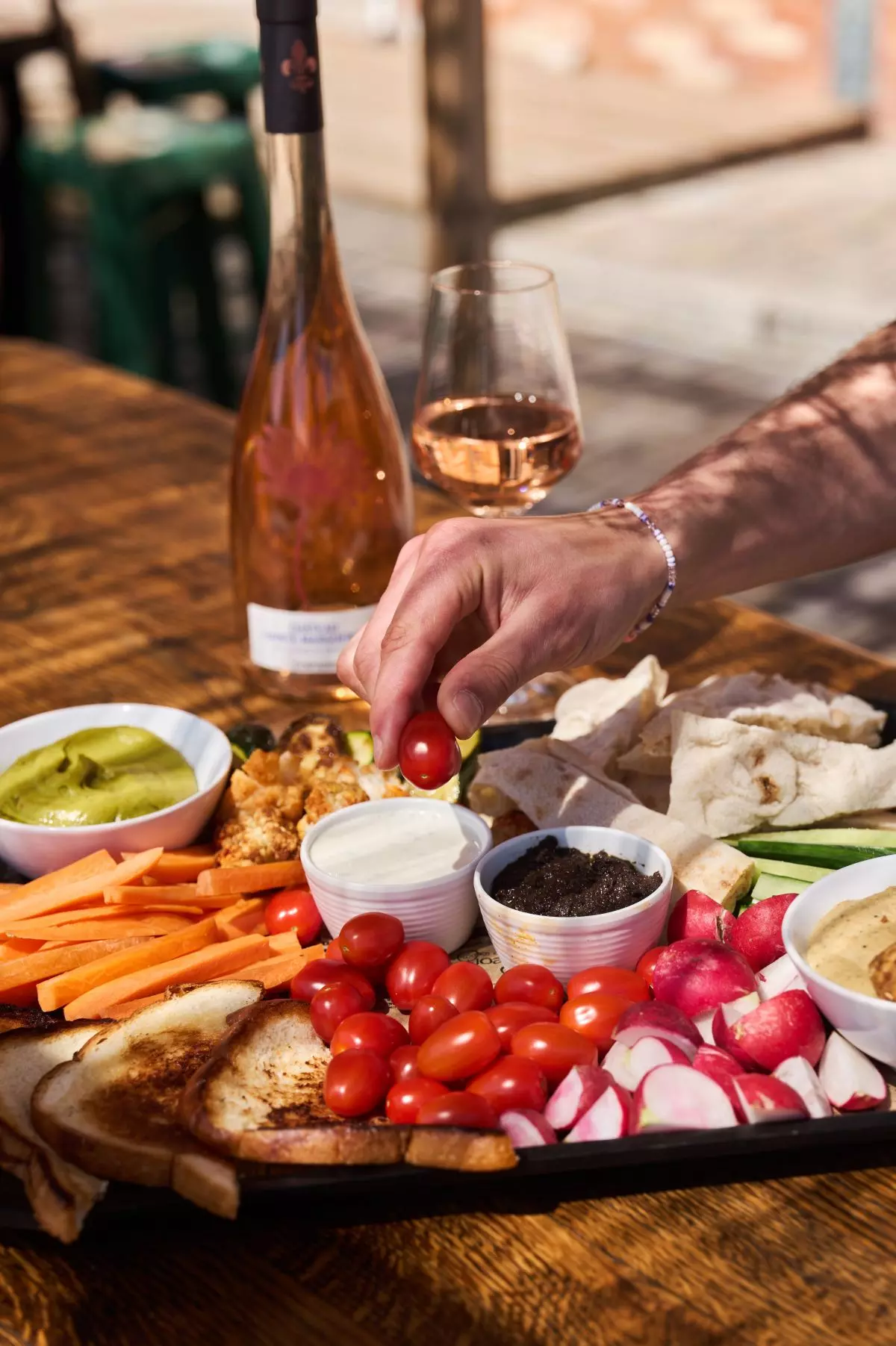 Planche végétarienne