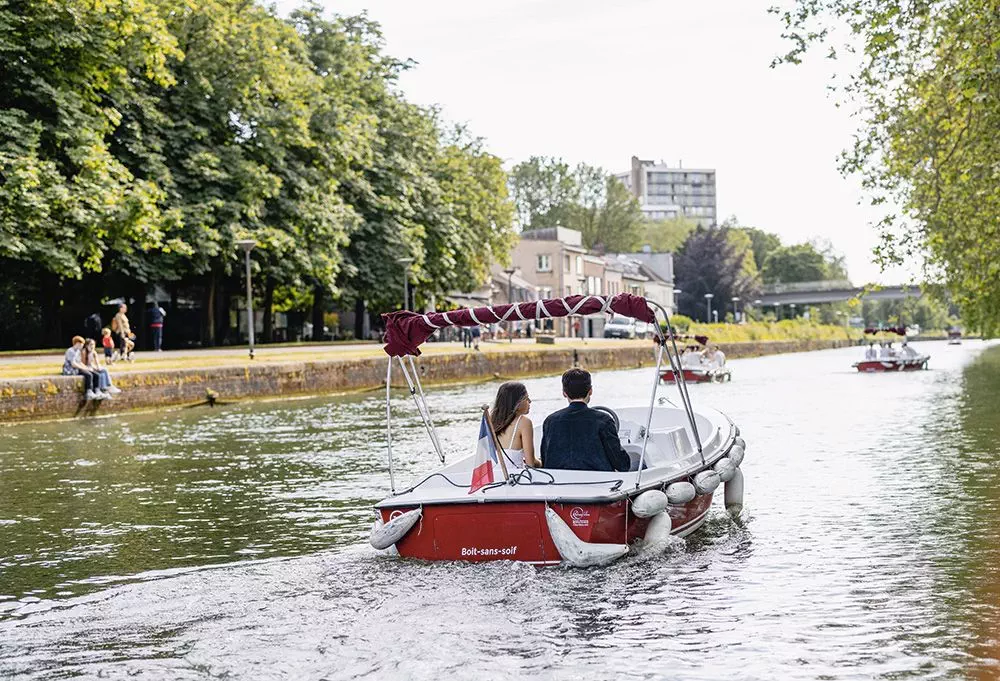 Nos bateaux électriques à la conquête de la Citadelle de Lille