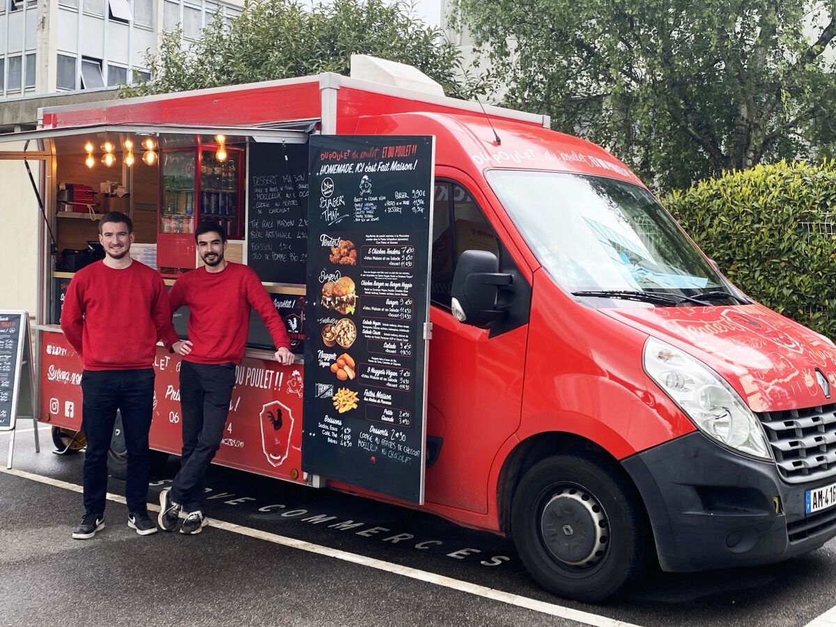 Foodtruck autour du poulet frit