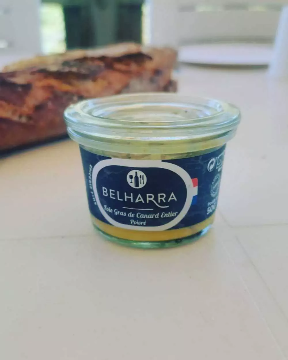 Foie gras poivré Belharra
