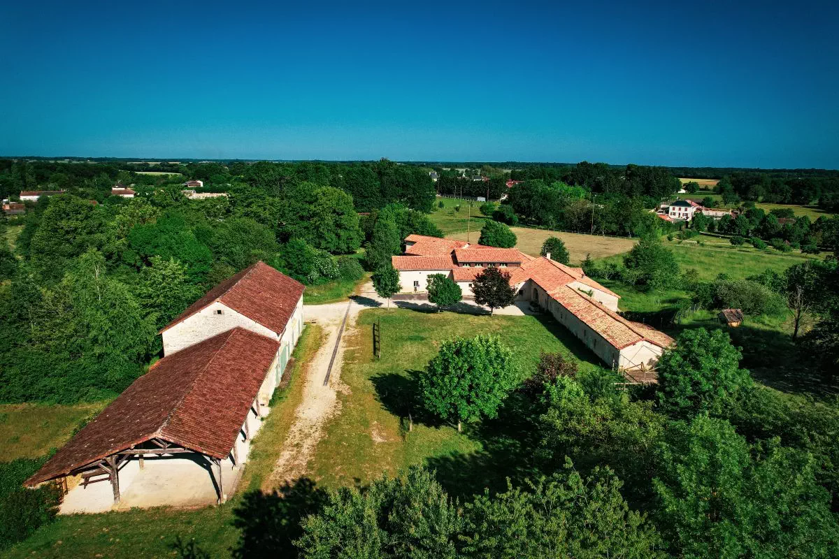 La ferme vue du ciel 2