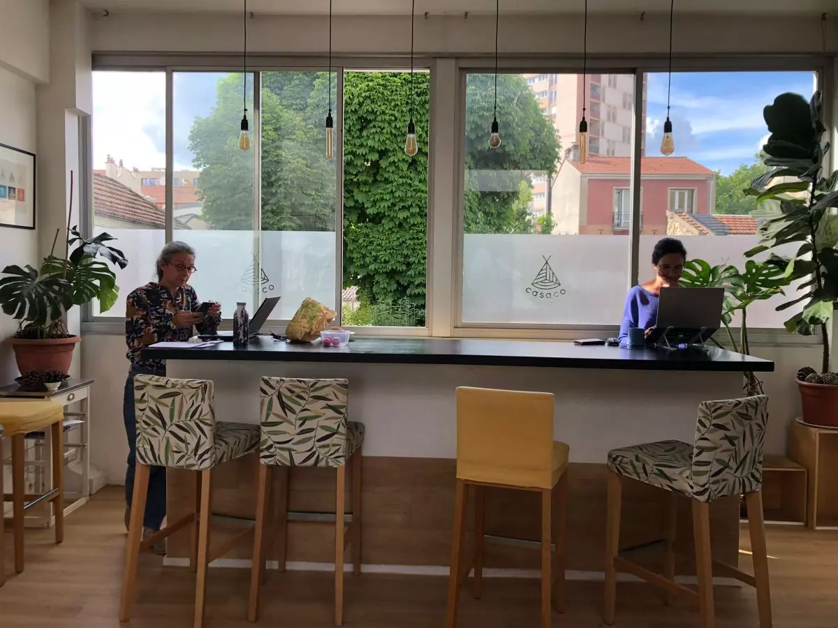 Espace partagé café/thé