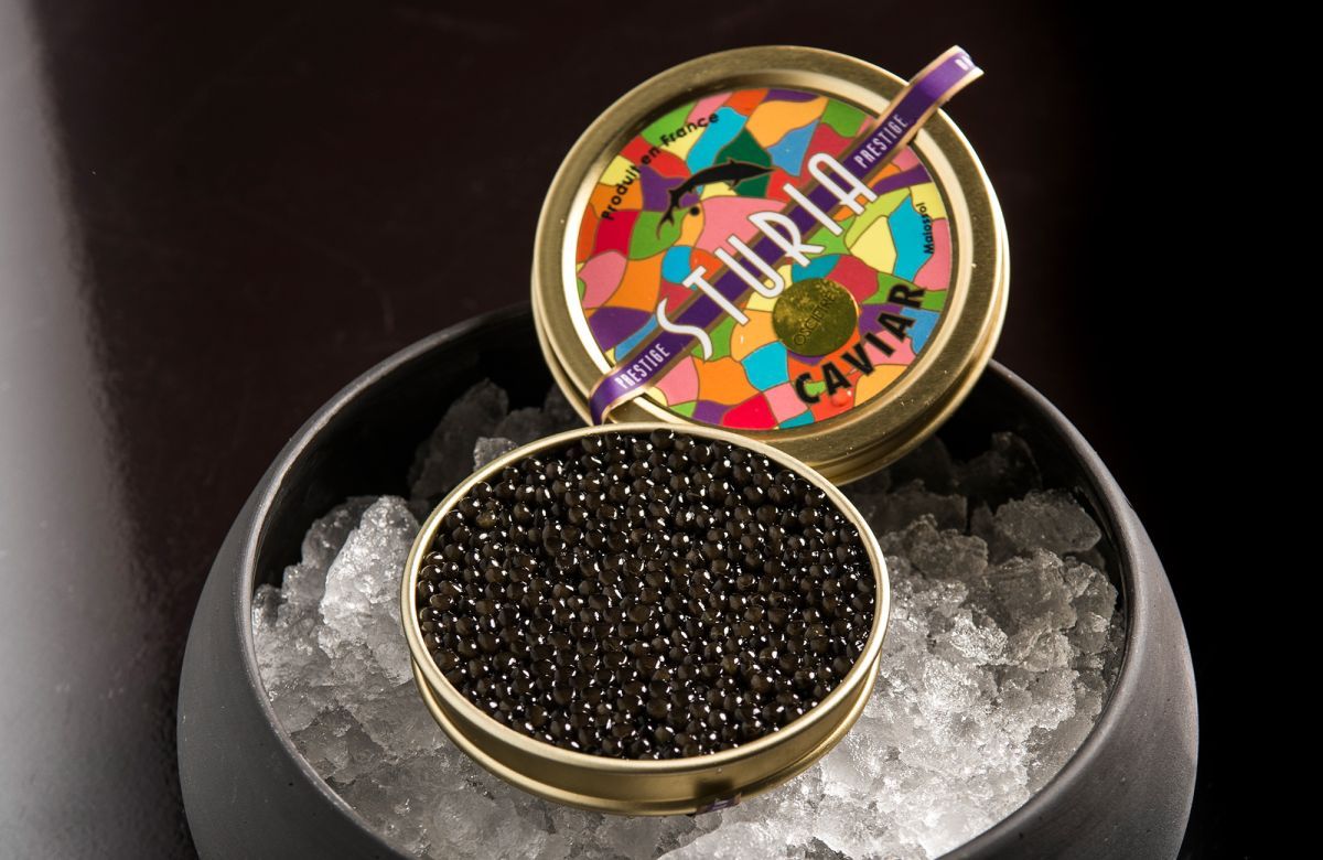 Dégustation de caviar
