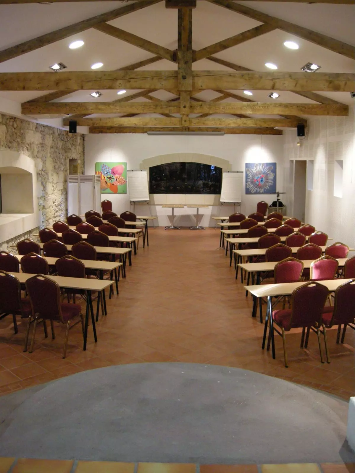Château Saint Ahon - Salle de réception - En classe