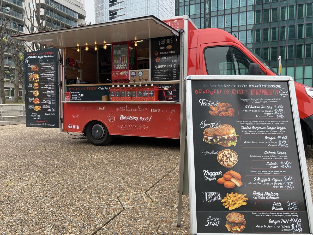 Foodtruck autour du poulet frit