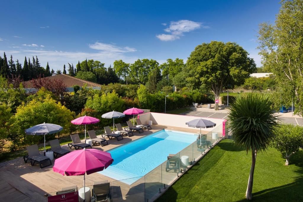 Hôtel la Clef Verte avec piscine près de Montpellier