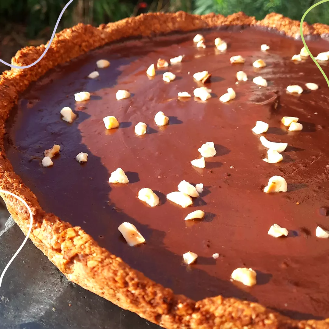 tarte chocolat vegan