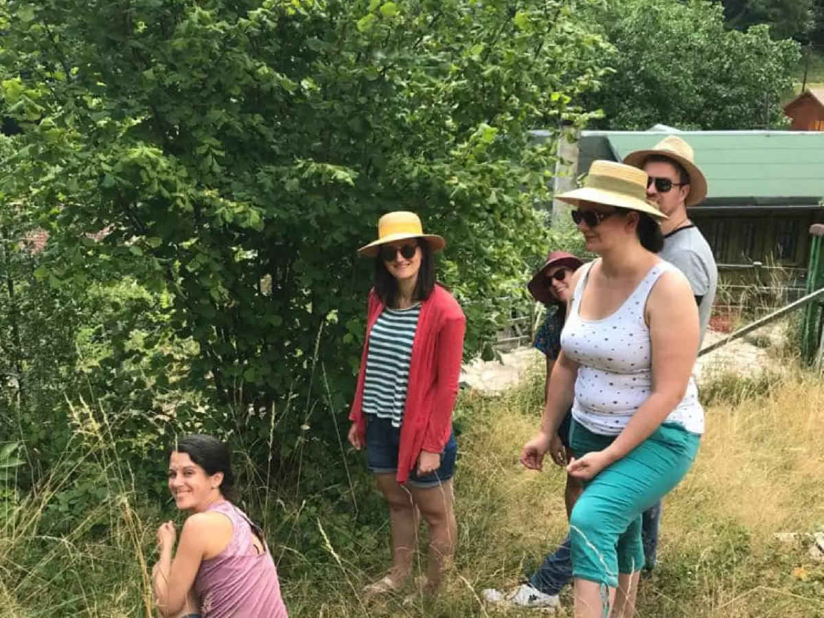 Cohésion d'équipe par une balade nature