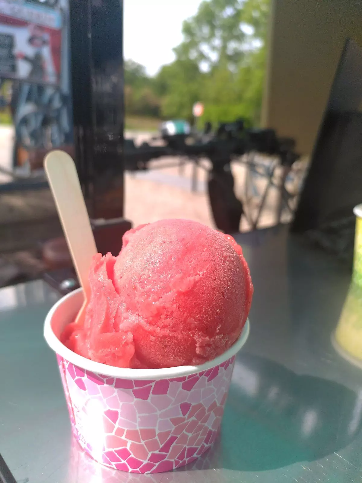 Sorbet fraises pleine terre de Gironde