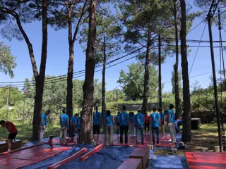 Un atelier ludique en plein air pour se découvrir