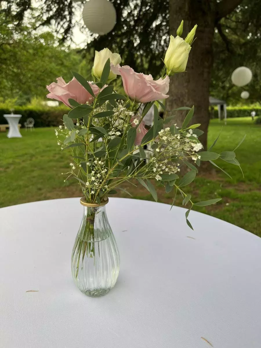 Cocktail dans le jardin