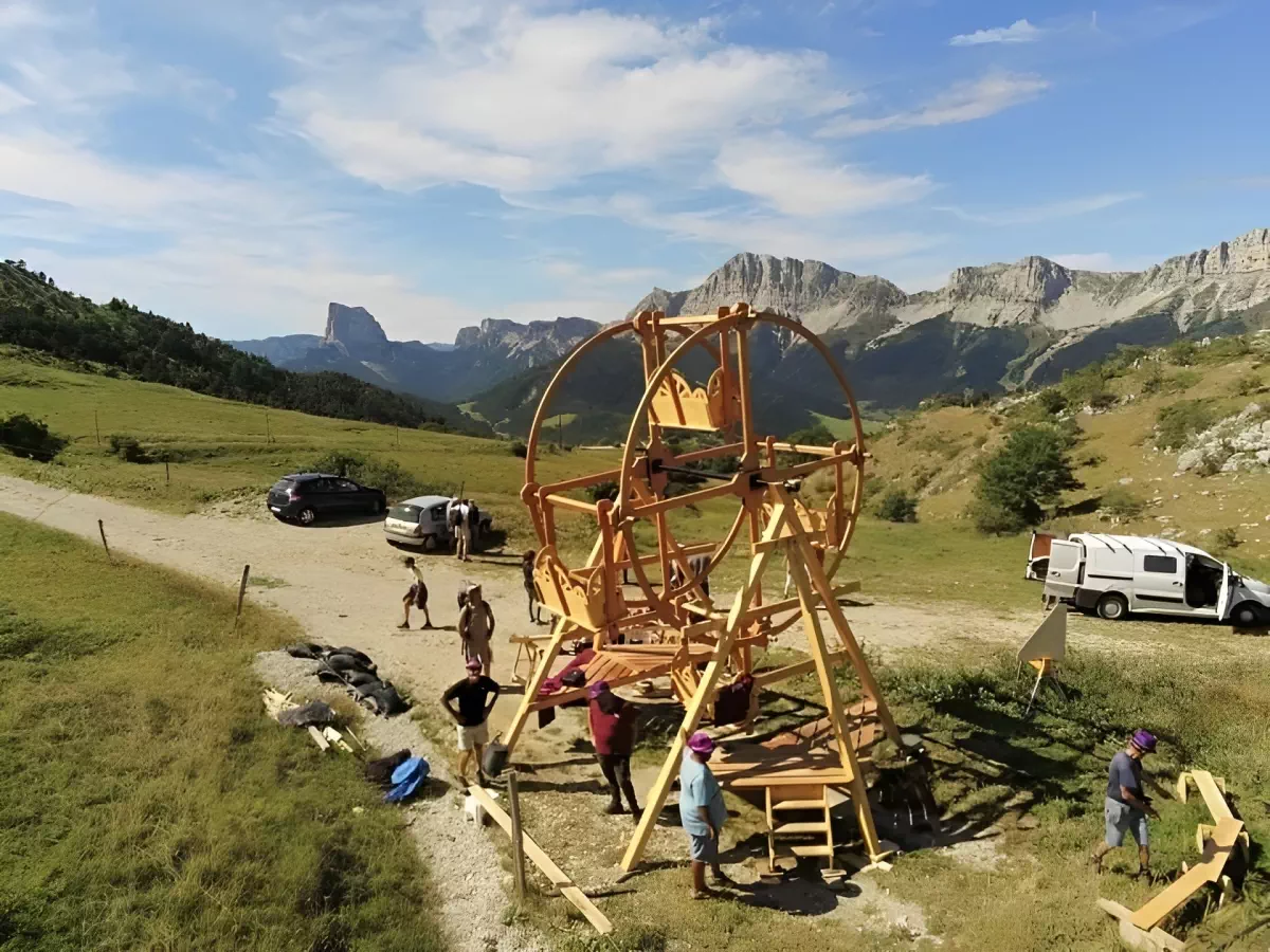 La Belle Roue accompagnée d'une vue incroyable