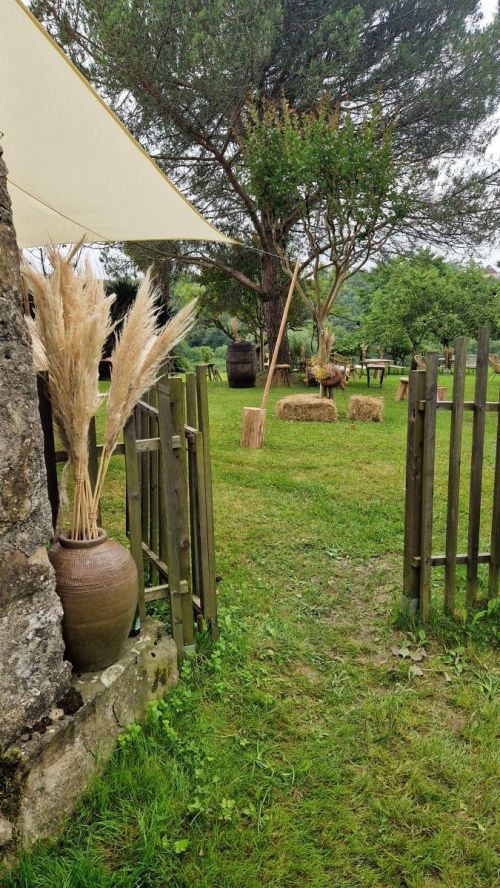 Une décoration naturelle dans un cadre champêtre