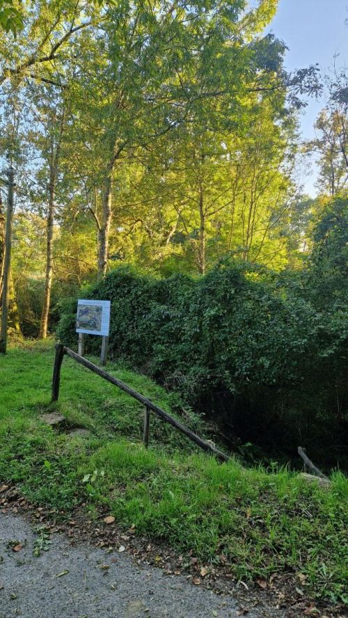 L'entrée des sentiers biodiversité de notre association  B.O.N.H.E.U.R 