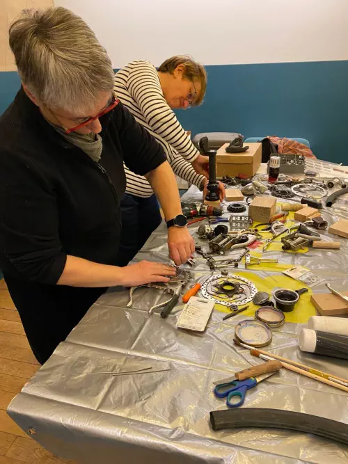 Atelier upcycling de vélos à Paris