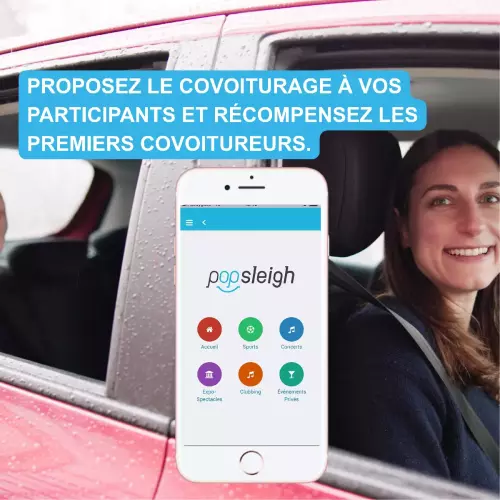 Solution de covoiturage pour les événements