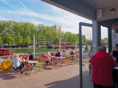 Notre terrasse flottante 