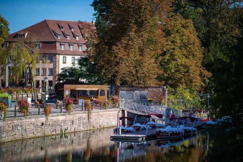 Chasse au trésor en bateaux électriques à Strasbourg