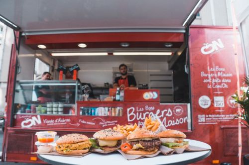 Foodtruck de burgers faits maison à Paris