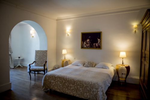 Photo d'une chambre type suite au château du sallay