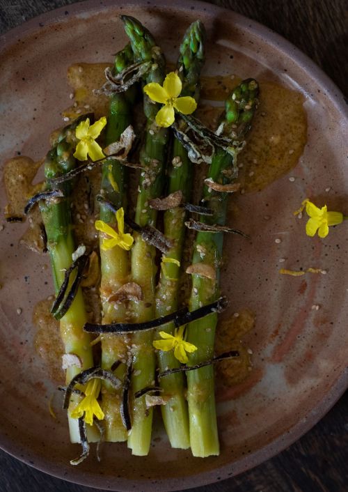 Asperges au miso