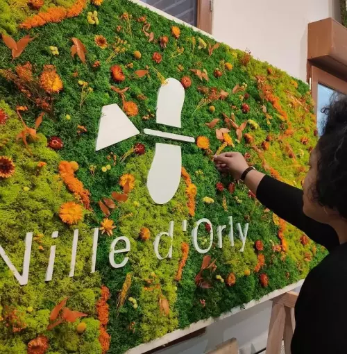 Animations et fresques végétales Paris