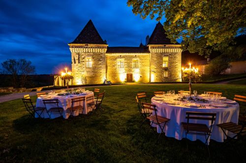 Château entre Ribérac et Périgueux