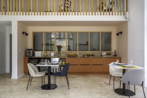 Salle de réception - Cuisine