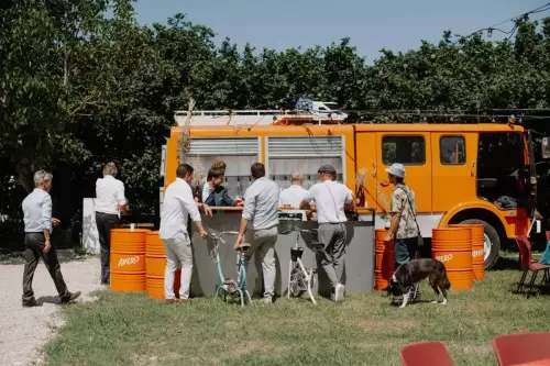 Bière truck original dans le sud-ouest