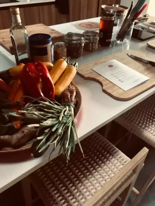 Cours et ateliers culinaires dans une cuisine de charme