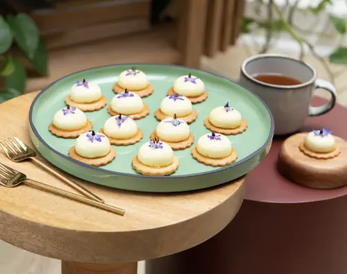 Tartelettes mangue et basilic