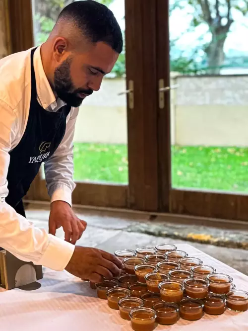 Buffet et plancha de produits locaux à Bordeaux