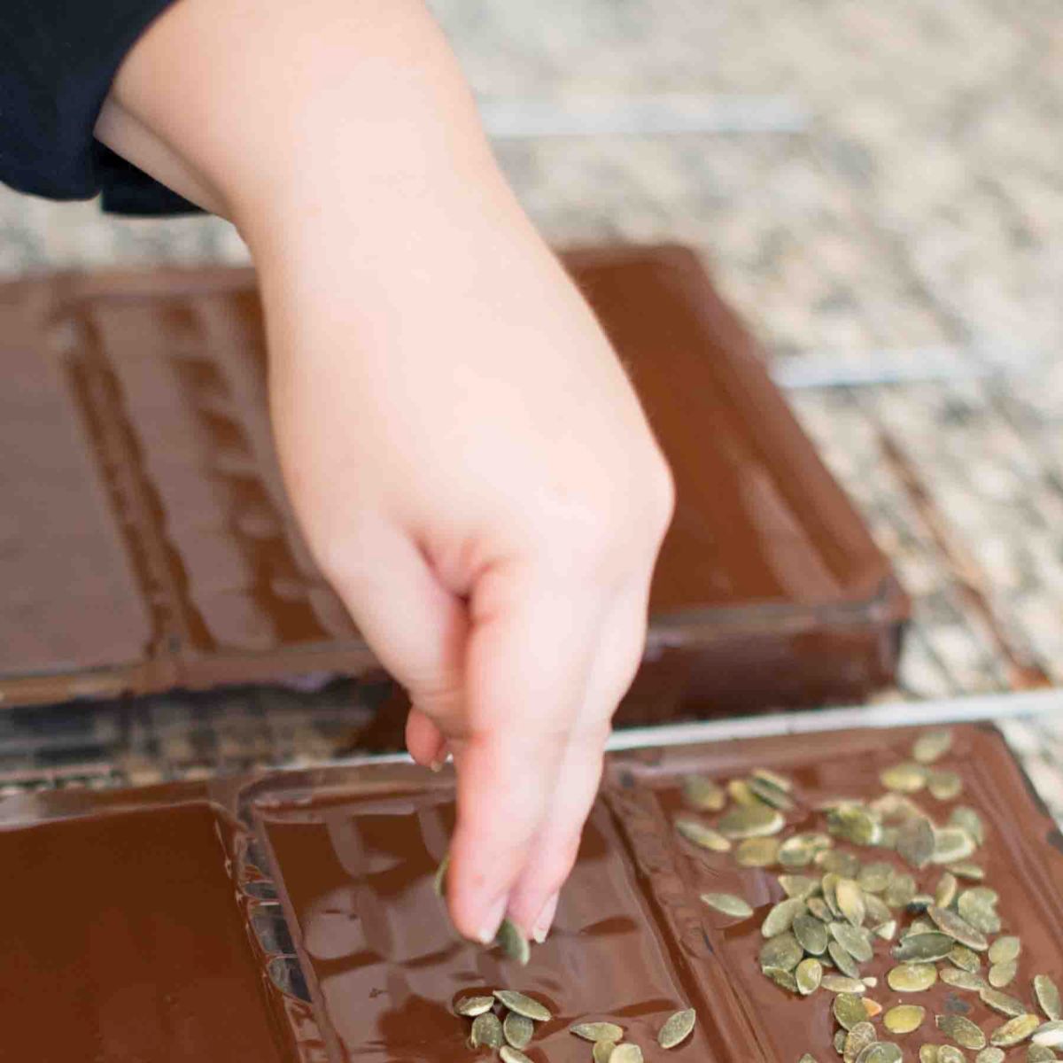 fabrication tablette de chocolat