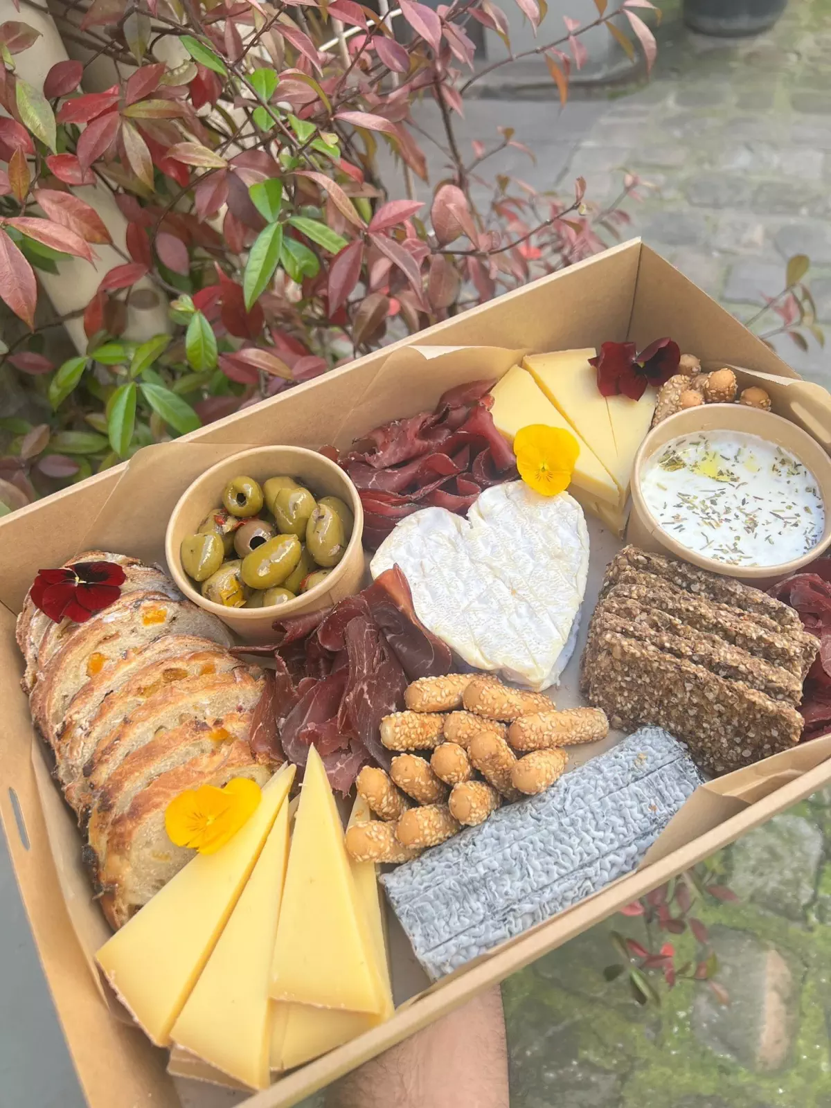 Plateau fromage / charcuterie format livraison