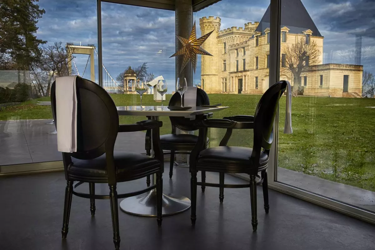 Restaurant étoilé proche Bordeaux - intérieur