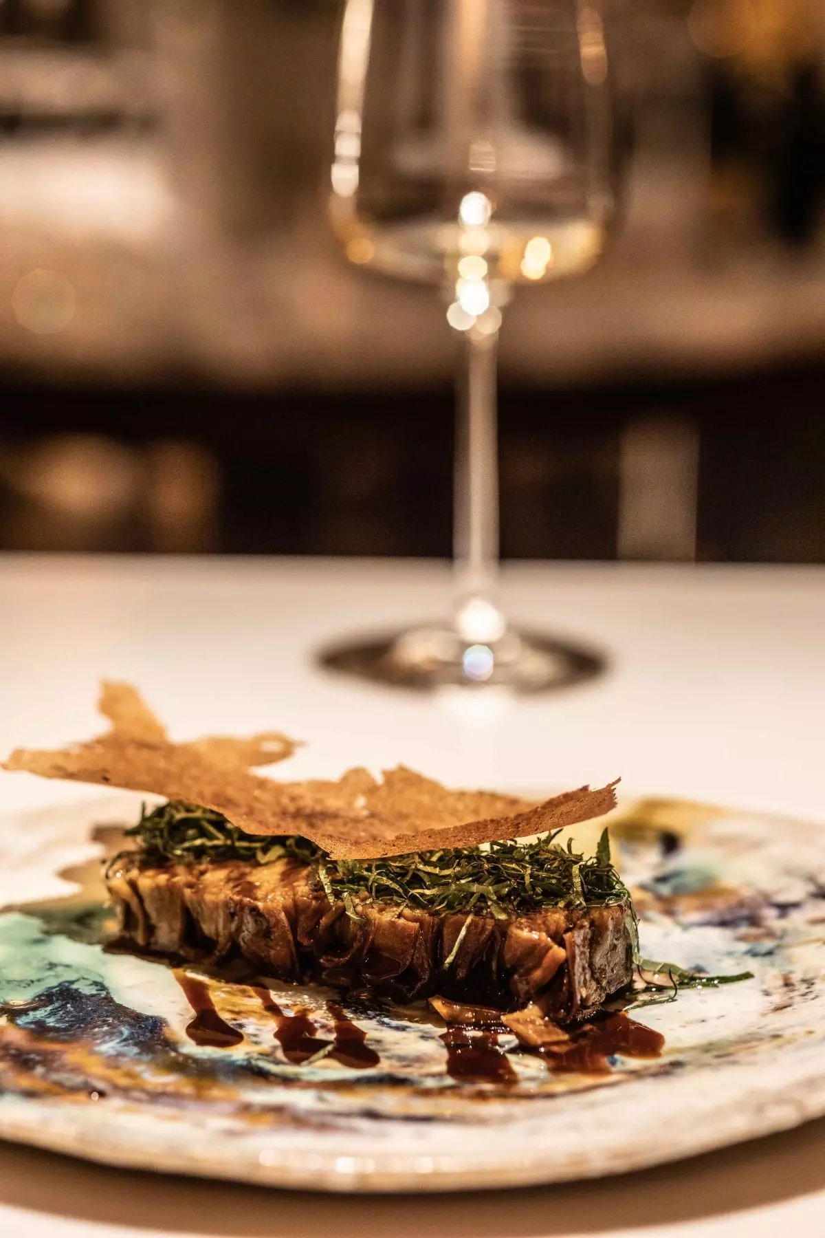 Restaurant étoilé proche Bordeaux - plat