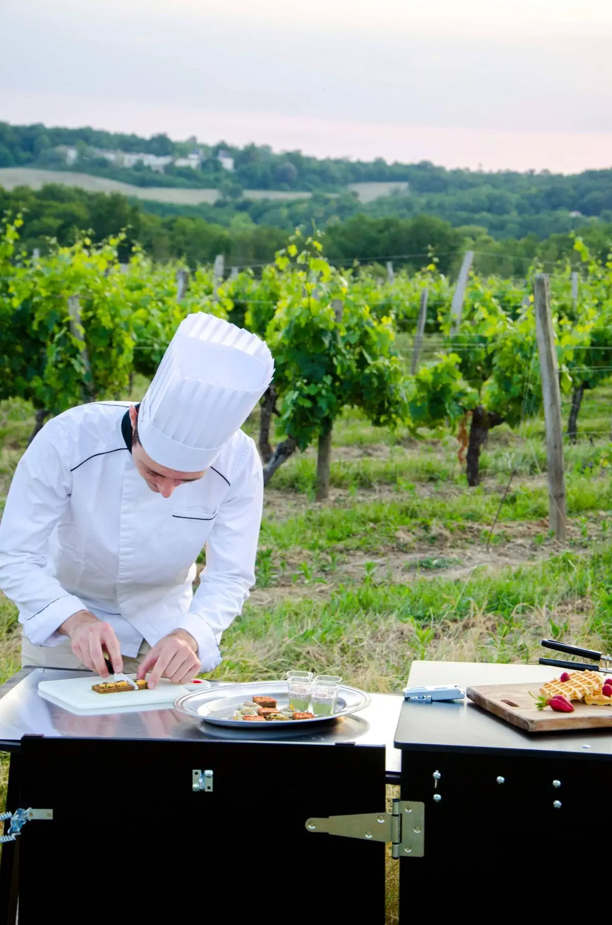 Le Chef en préparation