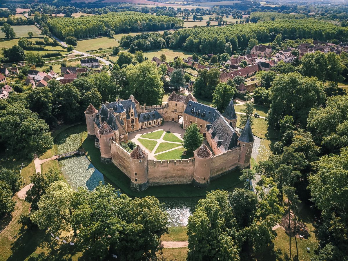 Vue aérienne du Château