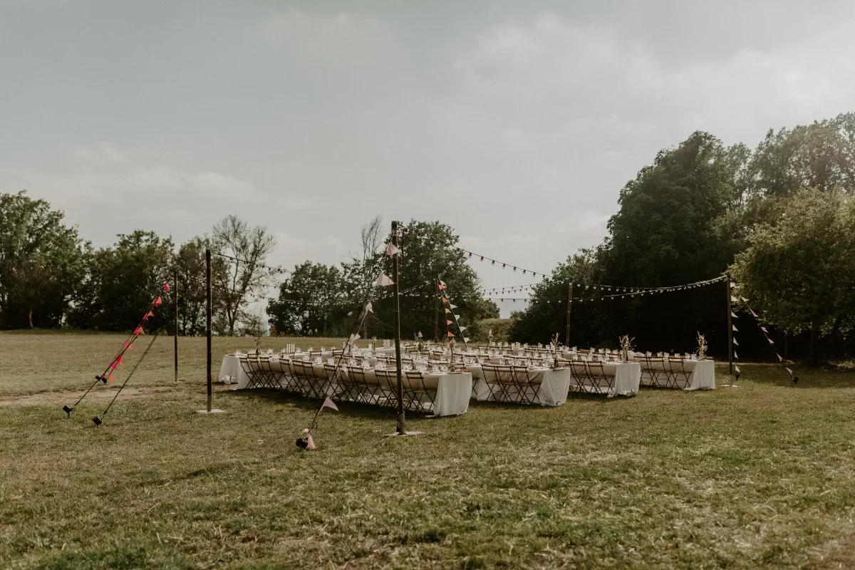 Tables en plein air