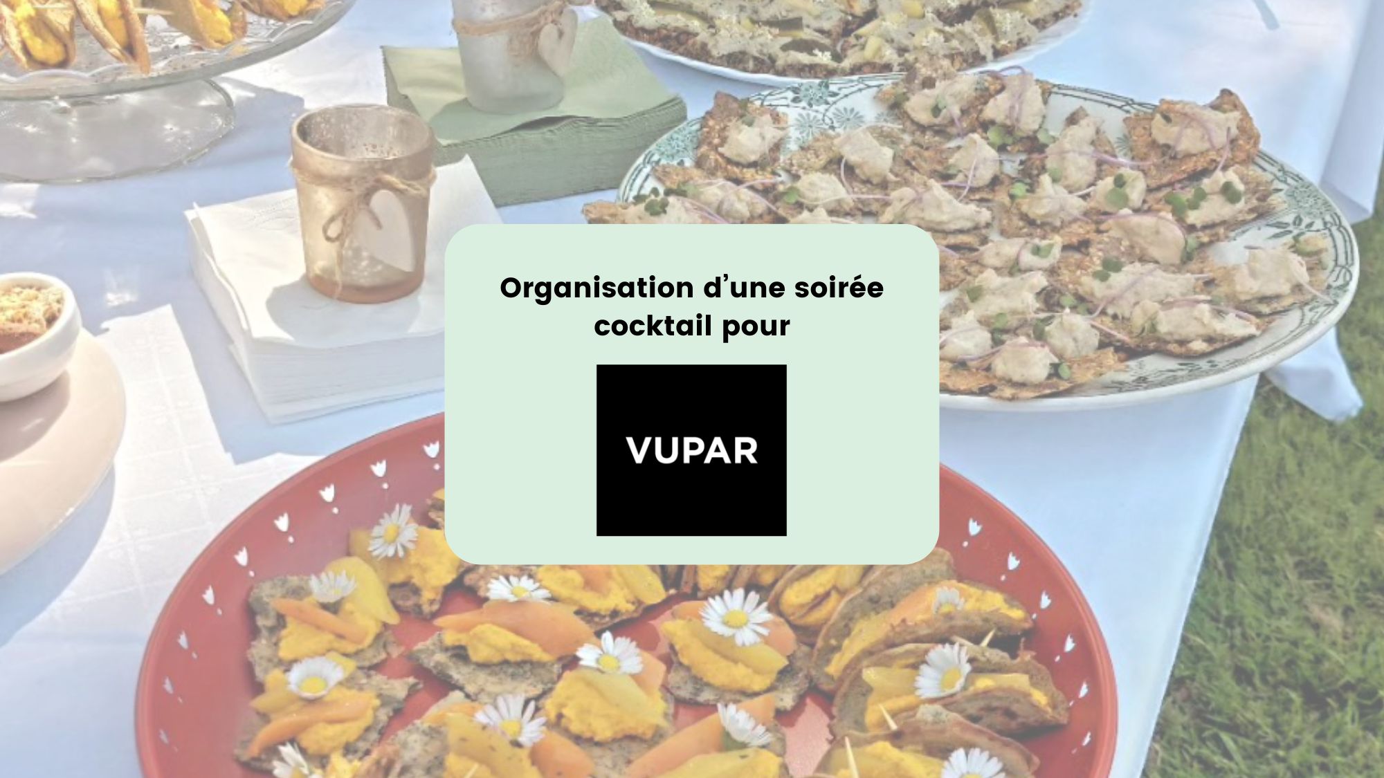 Organisation d'une soir&eacute;e cocktail &agrave; Nantes