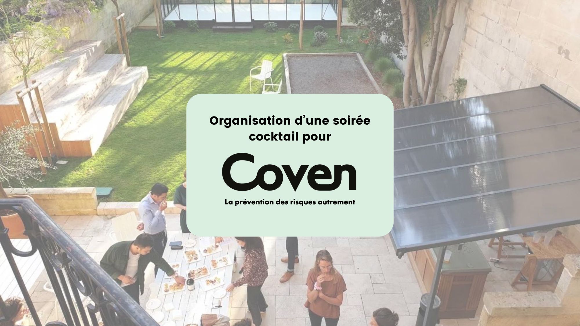 Organisation d'une soir&eacute;e cocktail &agrave; Bordeaux
