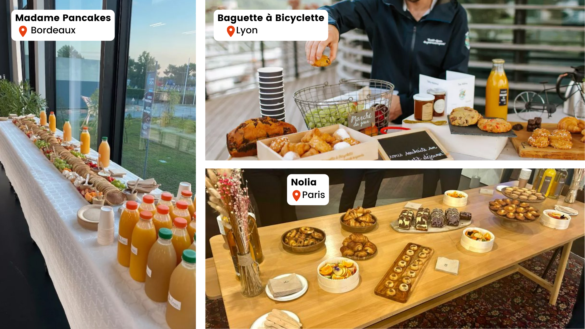 petit-déjeuner en entreprise