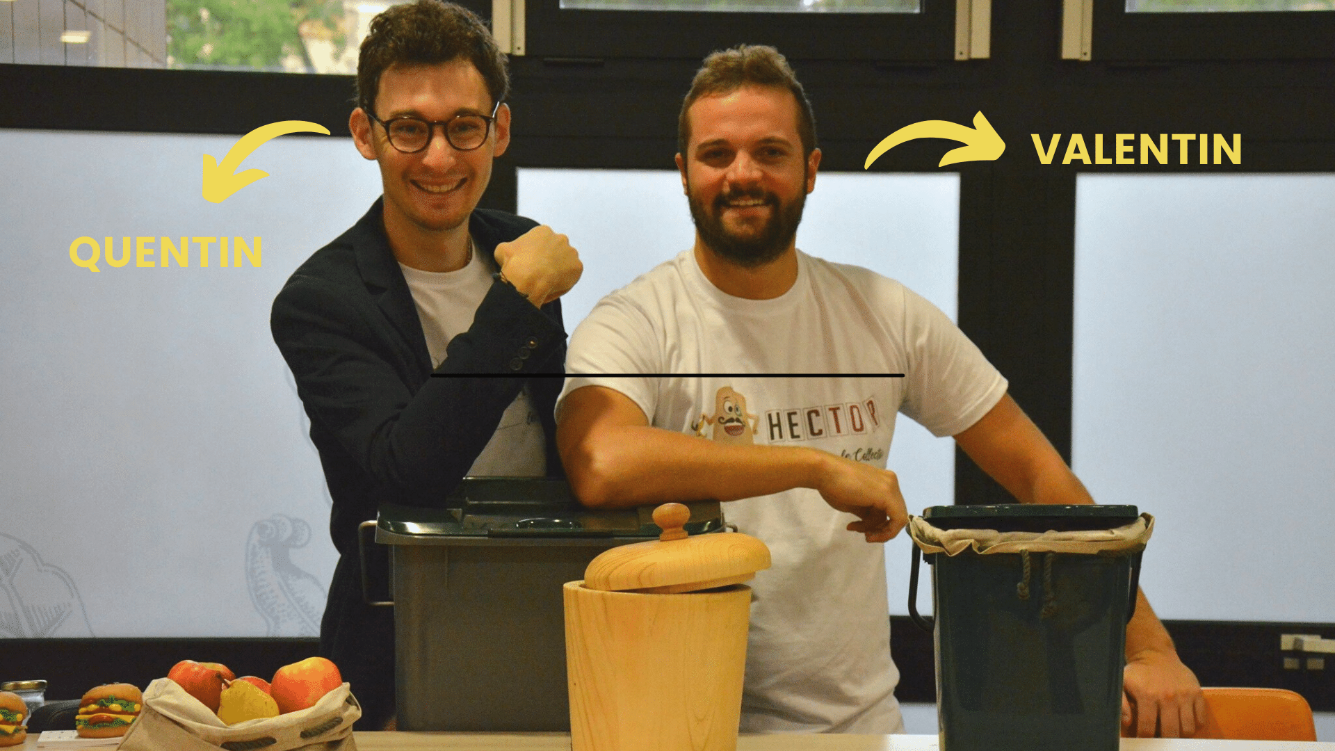 Les deux co fondateurs