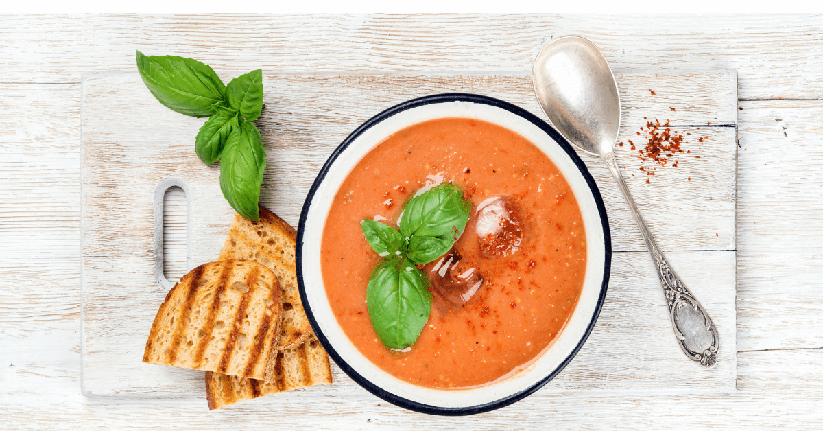 Gaspacho aux tomates : recettes été cocktail dinatoire