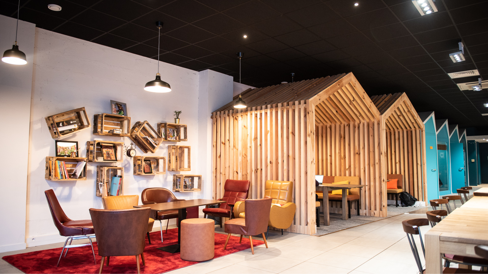 belle salle de séminaire et de coworking sur Lille, chaleureuse