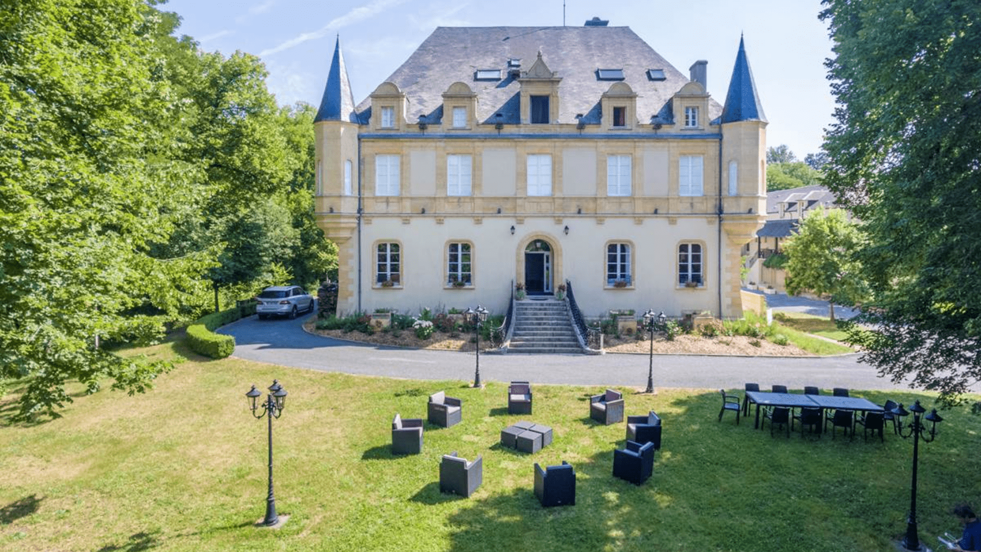 Château et son jardin