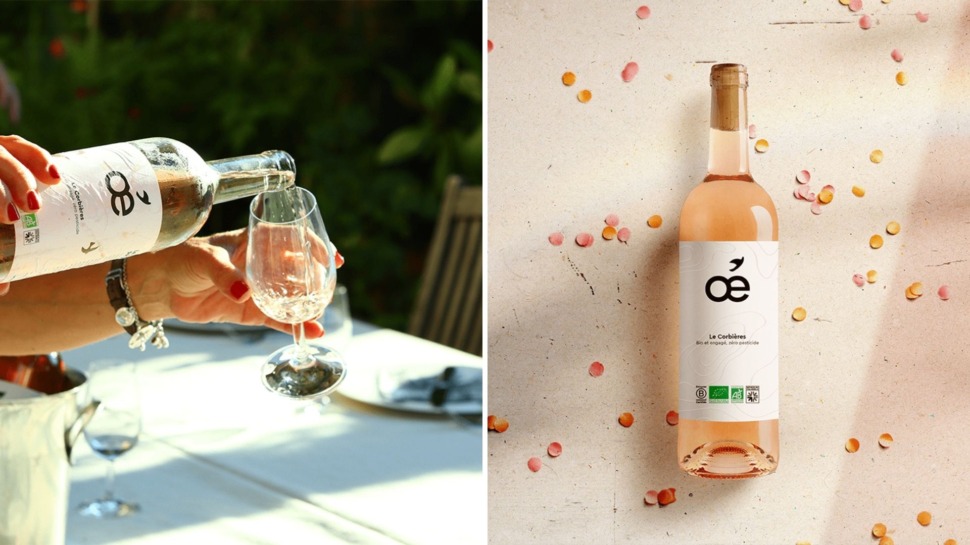 Photo représentant une bouteille de vin blanc