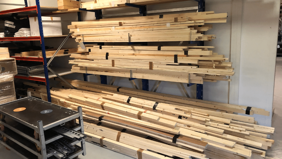 Chutes de bois à réutiliser