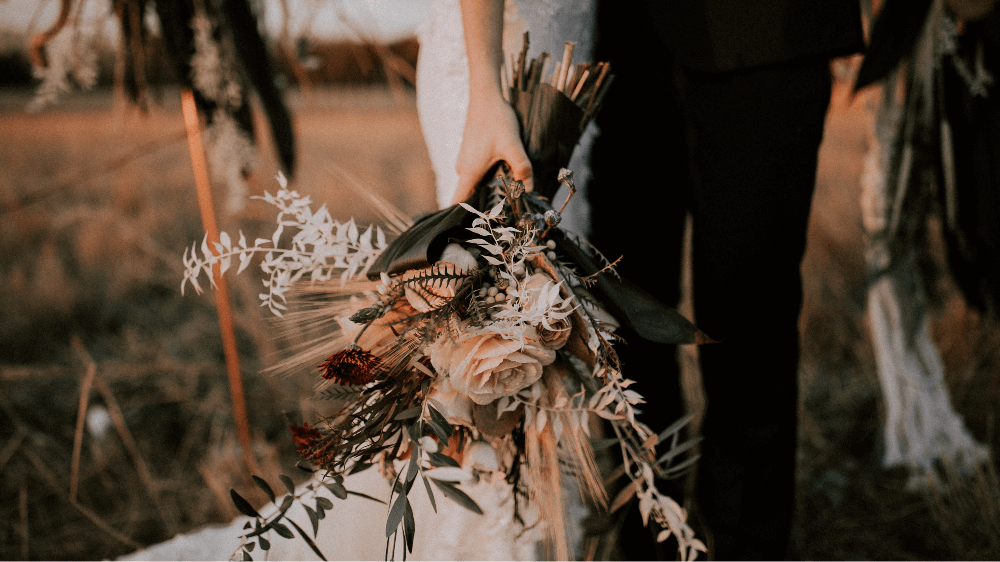 mariage écologique et végétarien